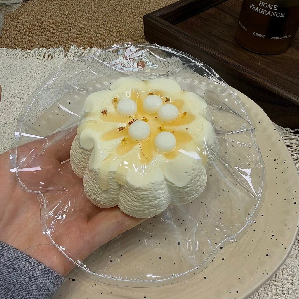 105001 JunBao Osmanthus Glutinous Rice Balls (Thick Cream Texture Series) / JunBao キンモクセイもち米団子 (濃厚クリーム触感シリーズ)