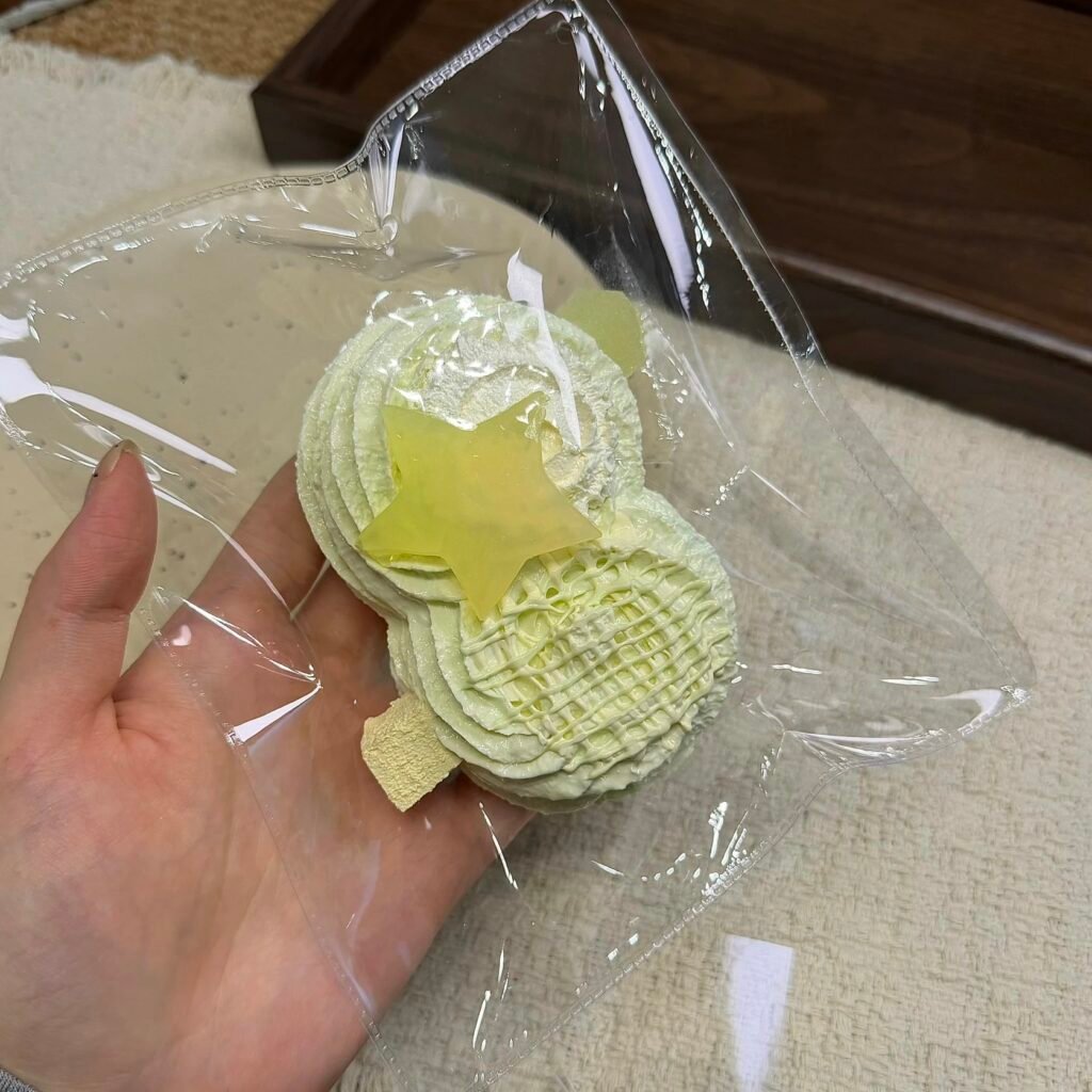 105008 JunBao Melon Star Double Cookie (Milk Cake Clay 2.0 Texture Series) / JunBao メロンスター・ダブルクッキー (ミルクケーキクレイ2.0触感シリーズ)