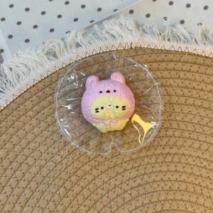 62066 Kaka Shop Squishy Fluffy Yellow Bunny (Dry Cheese Texture Series) / kaka shop捏捏 毛茸茸小黄兔（干奶酪触感系列）