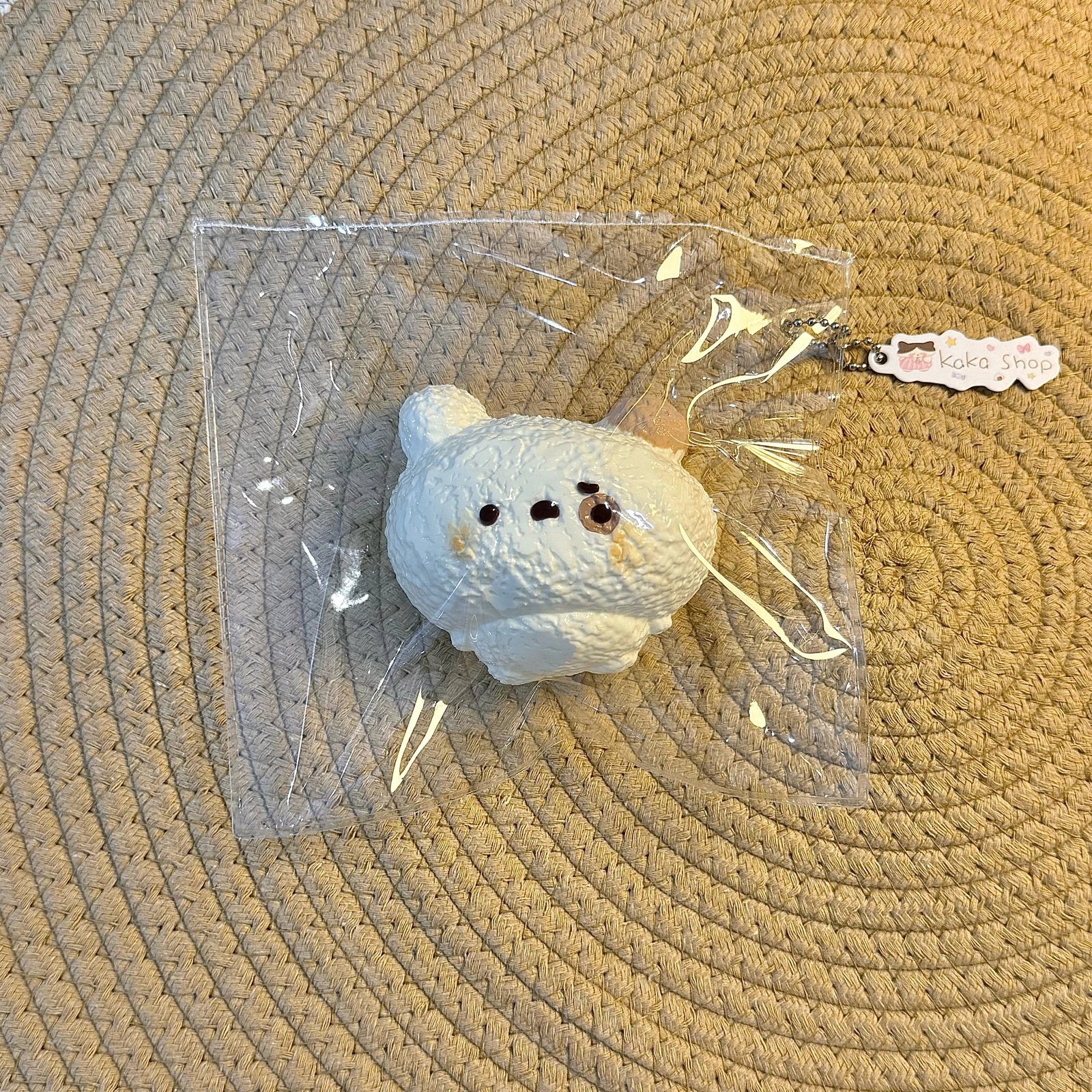 62072 Kaka Shop Squishy Chubby Bunny (Dry Cheese Texture Series) / kaka shop捏捏 小肥兔(干奶酪触感系列)