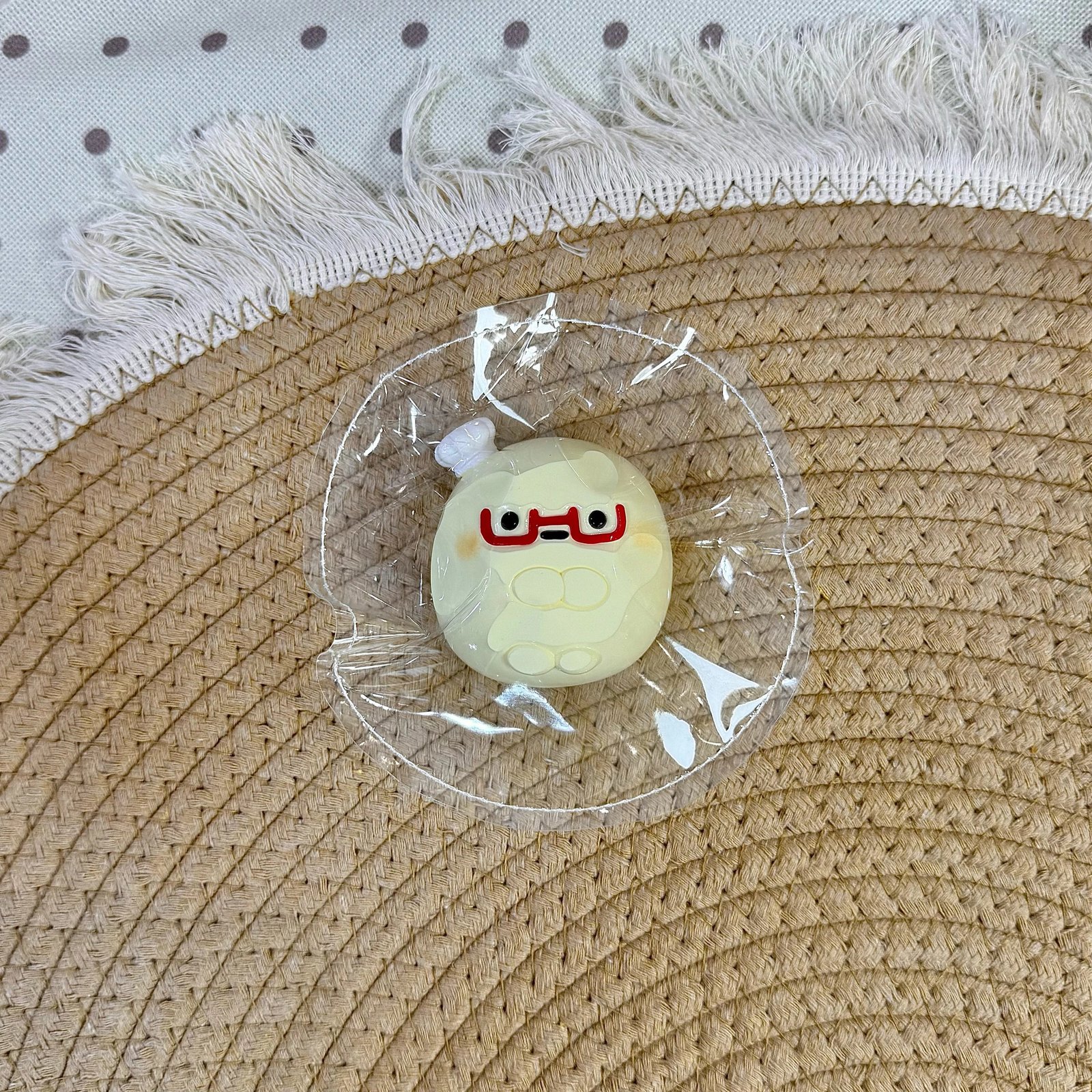 62077 Kaka Shop Squishy Glasses Dango (Moldable Clay Texture Series) / kaka shop捏捏 眼镜团子(可塑泥触感系列)