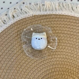 62078 Kaka Shop Squishy Blue Headscarf Dango (Moldable Clay Texture Series) / kaka shop捏捏 头巾团子(蓝)(可塑泥触感系列)