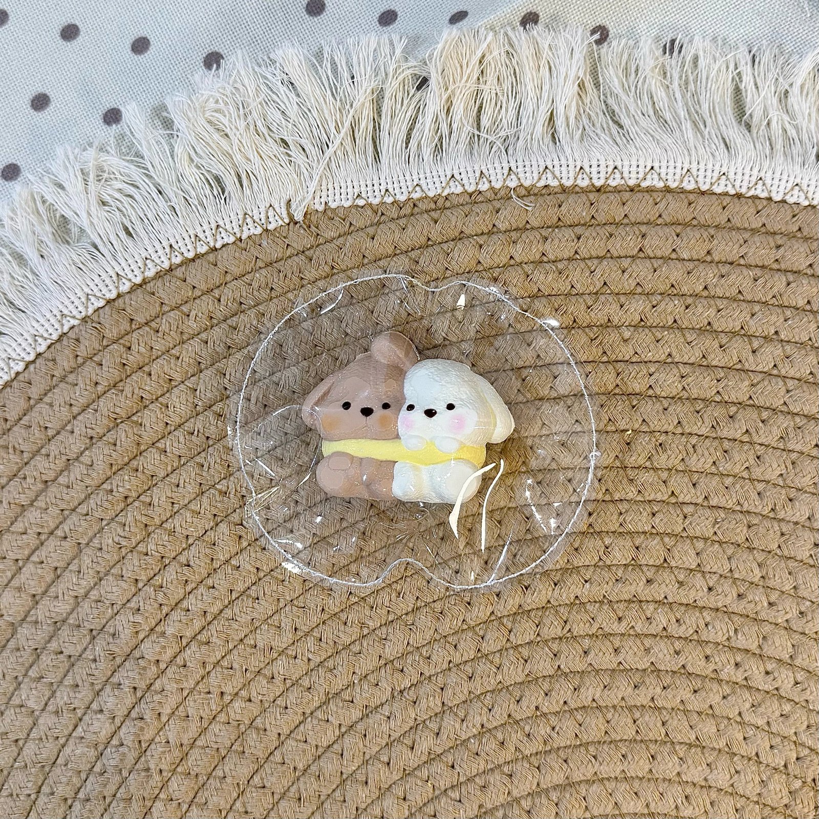 62096 Kaka Shop Squishy Best Buddy Bunny (Moldable Clay Texture Series) / kaka shop捏捏 好朋兔(可塑泥触感系列)