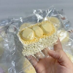 242030 Kele Miao Squishy Soy Milk Long Rice Ball 2.0 (Fluffy Cream Clay Texture Series) / 可乐妙 豆乳长饭团2.0版?蓬松乳膏触感系列?