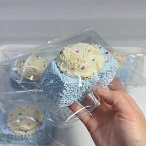 242057 Kele Miao Squishy Ice Cream Rice Ball (Fluffy Cream Clay Texture Series) / 可乐妙 冰淇淋饭团?蓬松乳膏触感系列?