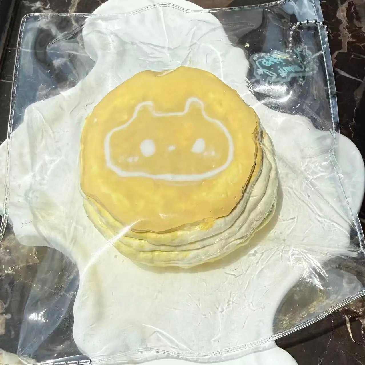 266003 Komi Keyan Bunny Pancake (Thin Milk Clay Texture Series) / komi可盐 小兔煎饼 (稀奶泥触感系列)