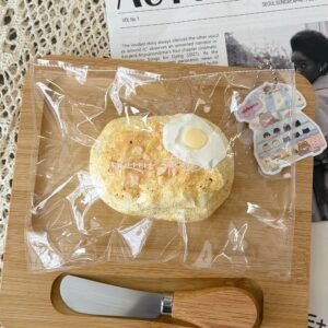 58021 Kooooo Studio Fried Egg Senbei (Dense Clay Texture Series) / Kooooo Studio 煎蛋仙贝 (绵密泥触感系列)