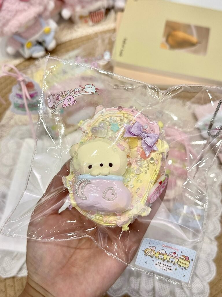 325009 Lanlan Studio Gift Bear Vintage Cake (Dry Milk Clay Texture Series) / Lanlan Studio ギフトくまヴィンテージケーキ (ドライミルククレイ触感シリーズ)
