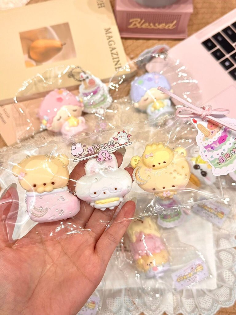 325018 Lanlan Studio Little Animal Biga Trio (Dry Milk Clay Texture Series) / Lanlan Studio 小動物ビガトリオ (ドライミルククレイ触感シリーズ)