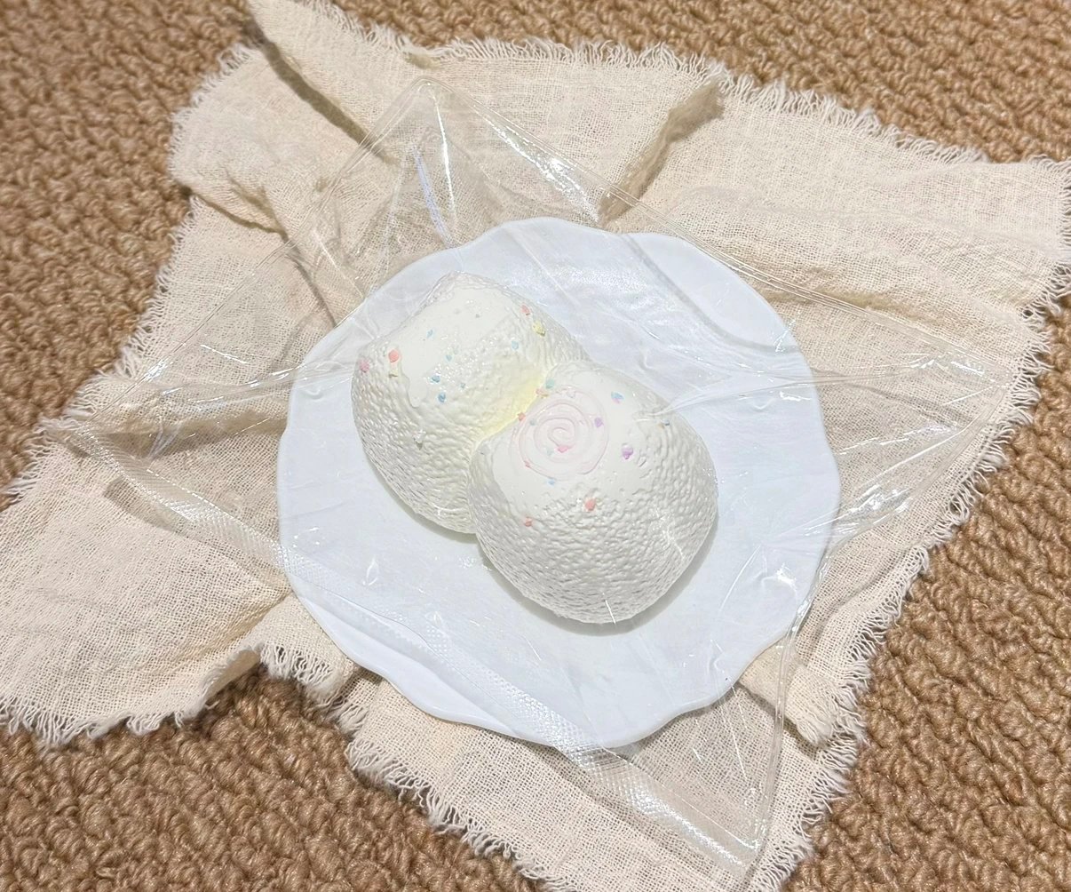 265004 Libra Nie Nie Double Cats (Frozen Butter Texture Series) / 天秤座捏捏 二连猫猫 (冻黄油触感系列)