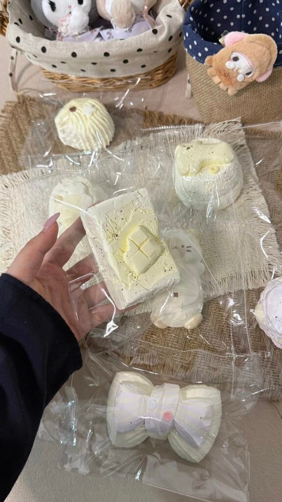 330008 Lizigao Butter Chocolate Block (Light Yogurt Clay Texture Series) / 栗子糕的捏 バターチョコブロック (軽やかヨーグルトクレイ触感シリーズ)