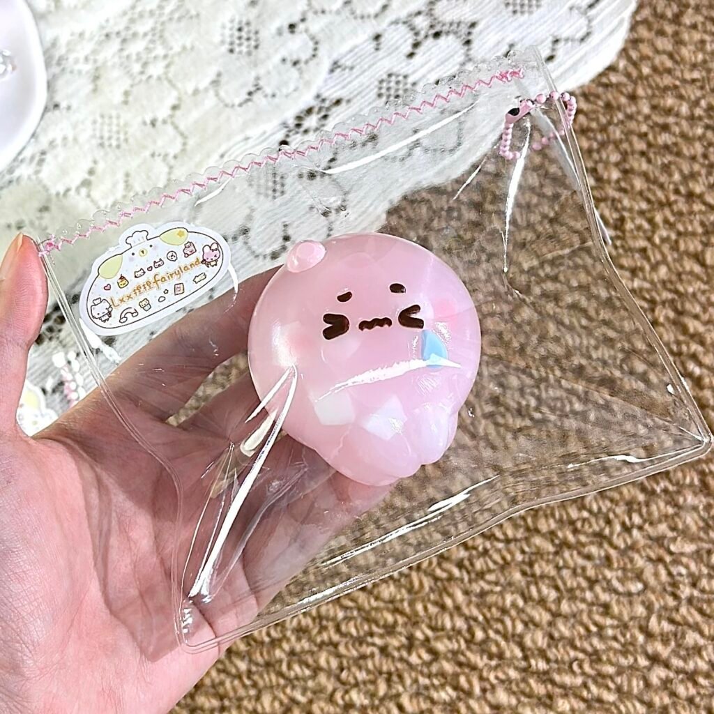 83033 Lxx Fairyland Strawberry Coconut Little Octopus (Cotton Cream Texture Series) / Lxx捏捏fairyland いちごココナッツのミニたこ (コットンクリーム触感シリーズ)