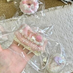 222003 Miracle Didi Strawberry Cream Peach Cake (Fluffy Cream Texture Series) / Miracle Didi 草莓奶油桃蛋糕 (绵奶油触感系列)