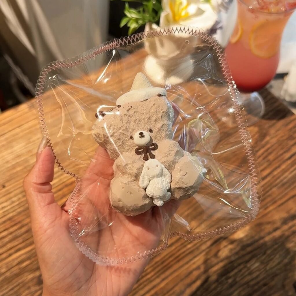 830 MOKK Cream Bear (Cream Clay Texture Series) / 抹可可 クリームくま (クリームクレイ触感シリーズ)