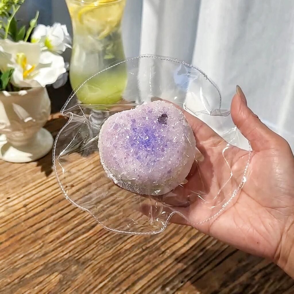 843 MOKK Heart Glitter Double-Layer Toast (Sticky Clay Texture Series) / 抹可可 ハートときらめきの二層トースト (ねっとりクレイ触感シリーズ)