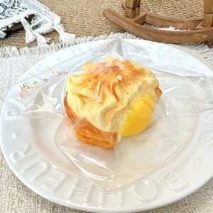 239001 Monona Squishy Egg Yolk Snow-Capped Cream Puff (Mochi Texture Series) / 软软蛋白Monona 蛋黄雪顶泡芙（糍米触感系列）