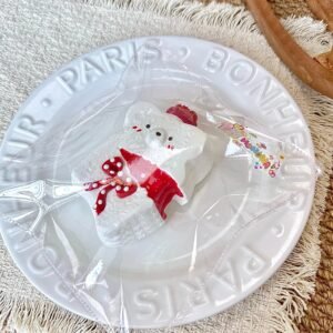 239009 Monona Squishy Red Polka Dot (Sour Texture Series) / 软软蛋白Monona 红色波点（酸感触感系列）