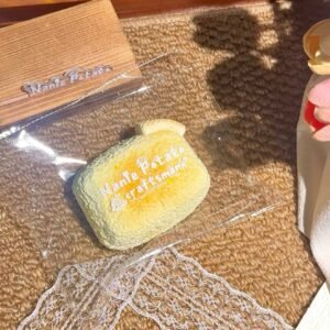 245002 Nanie Potato Chef Toasted Biscuit Block Flocked (Fluffy Cream Clay Texture Series) / 拿捏薯师傅 焦香饼干块裹绒 (绵奶油触感系列)