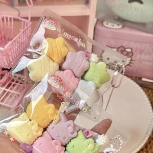 8022 Nicocake Star Sugar Pack (Cream Clay Texture Series) / Nicocake 砂糖包-星星6连 (奶油泥触感系列)