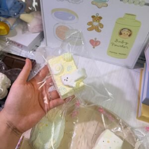 223005 Naisi Mitu You Kitten Fried Egg Short Toast (Cheese Clay Texture Series) / 奶思米兔鱿 小猫荷包蛋短吐司 (干酪泥触感系列)