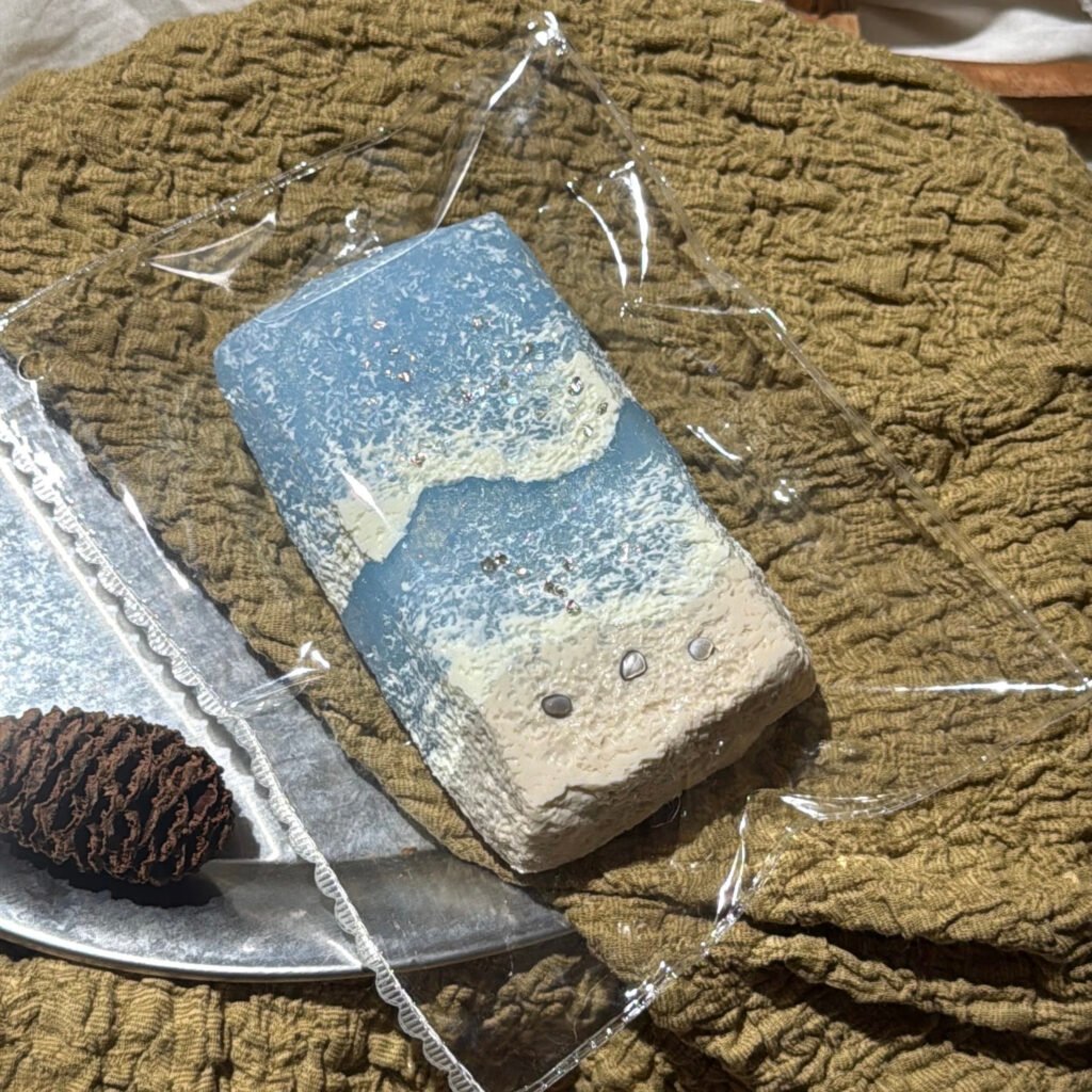 940 NUONUO Frozen Lake Long Toast (Moist Cheese Clay Texture Series) / NUONUO 氷の湖・ロングトースト (しっとりチーズクレイ触感シリーズ)