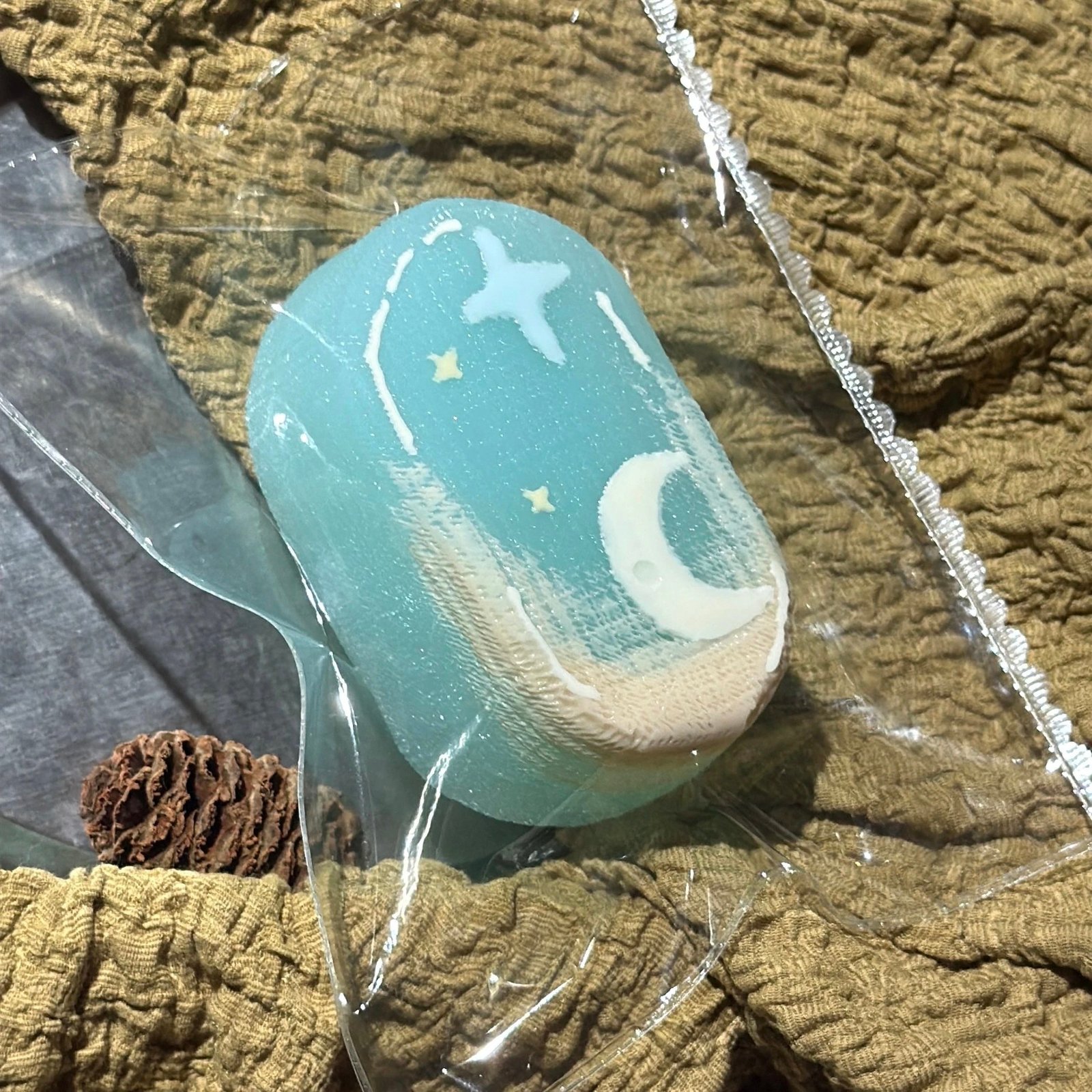 947 NUONUO Cosmic Senbei (Moist Cheese Clay Texture Series) / NUONUO 宇宙せんべい (しっとりチーズクレイ触感シリーズ)