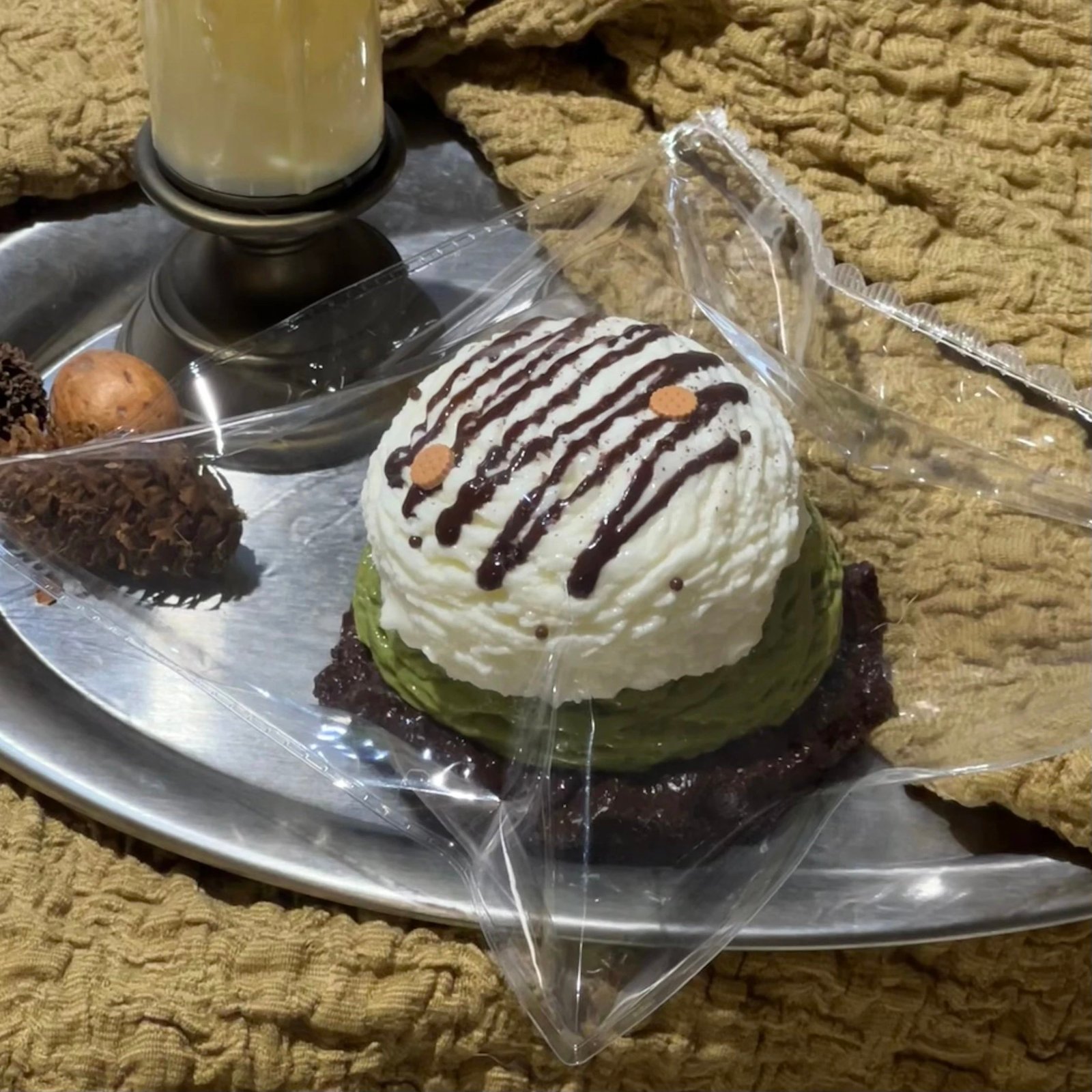 949 NUONUO Matcha Ice Cream (Moist Cheese Clay Texture Series) / NUONUO 抹茶アイスクリーム (しっとりチーズクレイ触感シリーズ)