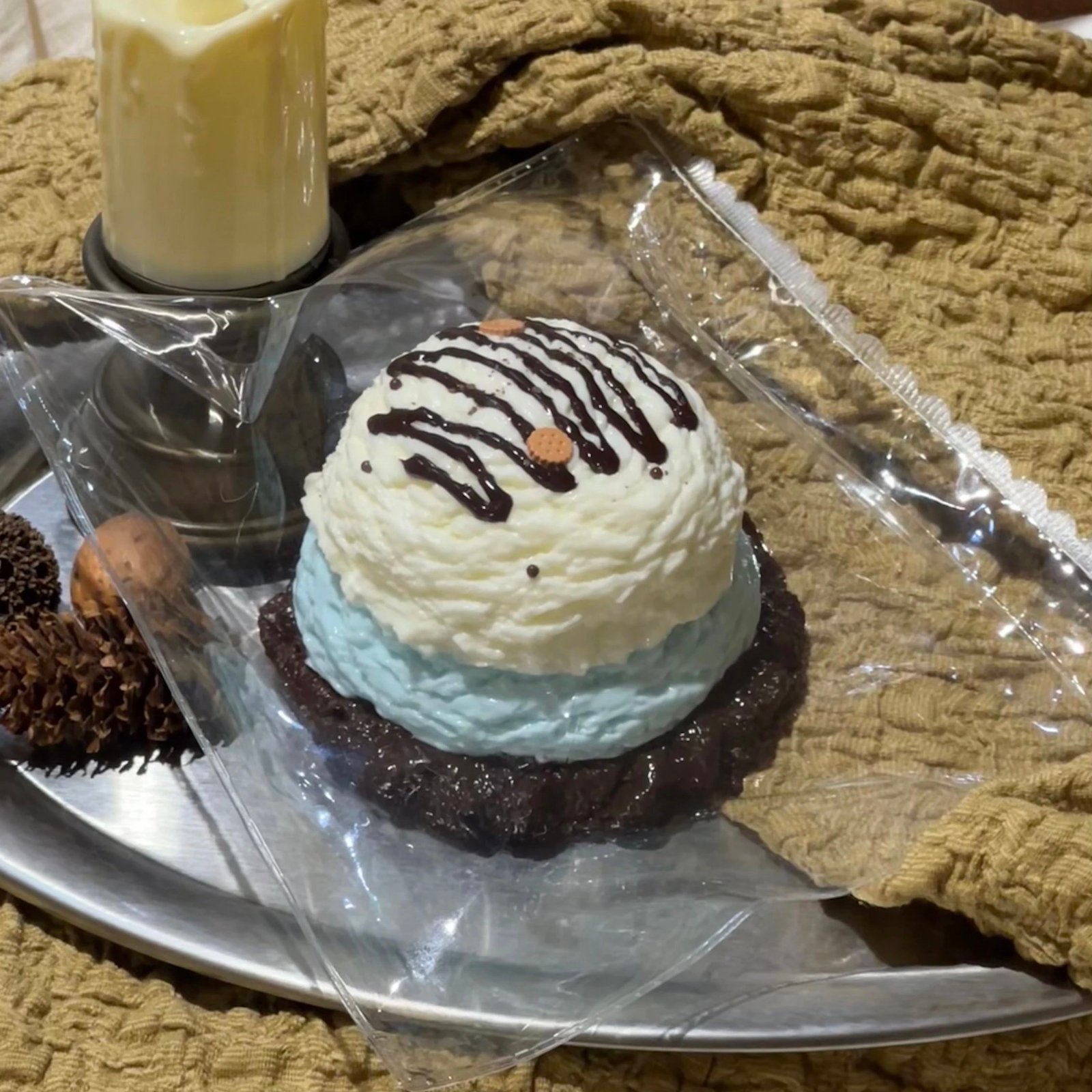 950 NUONUO Mint Ice Cream (Moist Cheese Clay Texture Series) / NUONUO ミントアイスクリーム (しっとりチーズクレイ触感シリーズ)