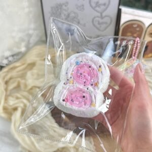 233003 Pili Sunflower Pink Layered Bread (Thick Cream 2.0 Texture Series) / 可爱无敌霹雳太阳花 粉千层面包 (厚奶油2.0触感系列)