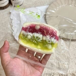 217006 The Fox Nienie Grape Ice Milk Sandwich (Wet Cheese Clay Texture Series) / The Fox捏捏 多肉葡萄冰奶 (湿酪泥触感系列)