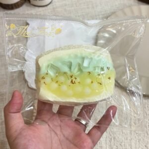 217009 The Fox Nienie Osmanthus Ice Milk Sandwich (Wet Cheese Clay Texture Series) / The Fox捏捏 桂花冰圆奶 (湿酪泥触感系列)