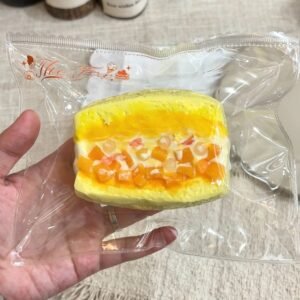 217015 The Fox Nienie Mango Pomelo Sago Sandwich (Yogurt Clay Texture Series) / The Fox捏捏 杨枝甘露 (酸奶泥触感系列)