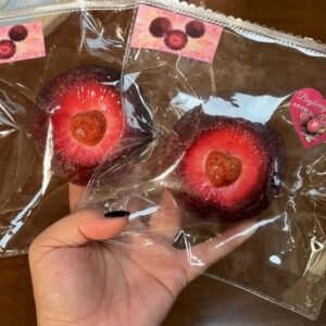 217036 The Fox Nienie Heart Waxberry (Yogurt Clay Texture Series) / The Fox捏捏 爱心·杨梅 (酸奶泥触感系列)