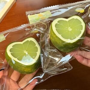 217039 The Fox Nienie Heart Green Lemon (Yogurt Clay Texture Series) / The Fox捏捏 爱心·绿柠檬 (酸奶泥触感系列)