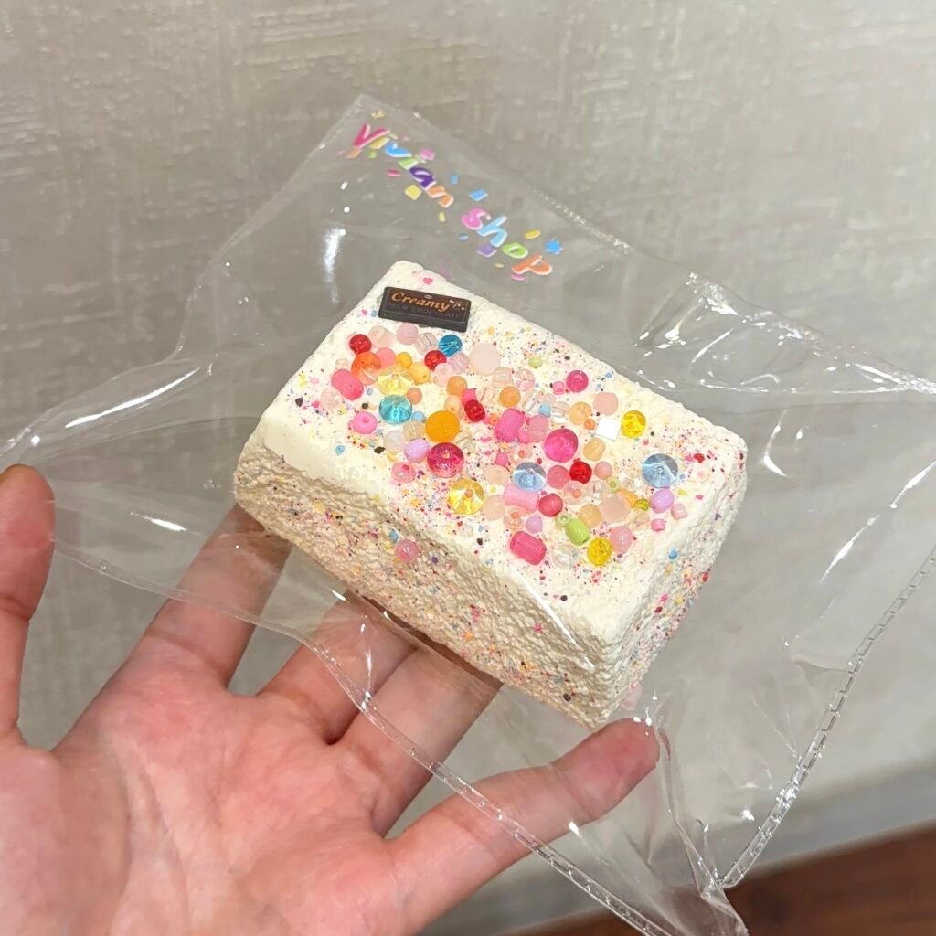 4111 Rainbow Candy Short Toast (Clay Texture Series) / レインボーキャンディショートトースト (クレイ触感シリーズ)