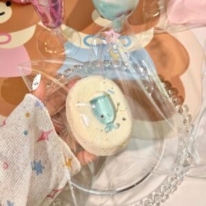 248026 W Qiqi Guaiguai Ice Cup Velvet Senbei (Clay Texture Series) / w奇奇怪怪 冰杯丝绒仙贝 (黏土泥触感系列)