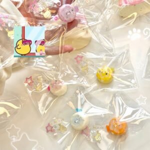 248037 W Qiqi Guaiguai Six Star Mini Tangyuan (Clay Texture Series) / w奇奇怪怪 星星小汤圆六个 (黏土泥触感系列)