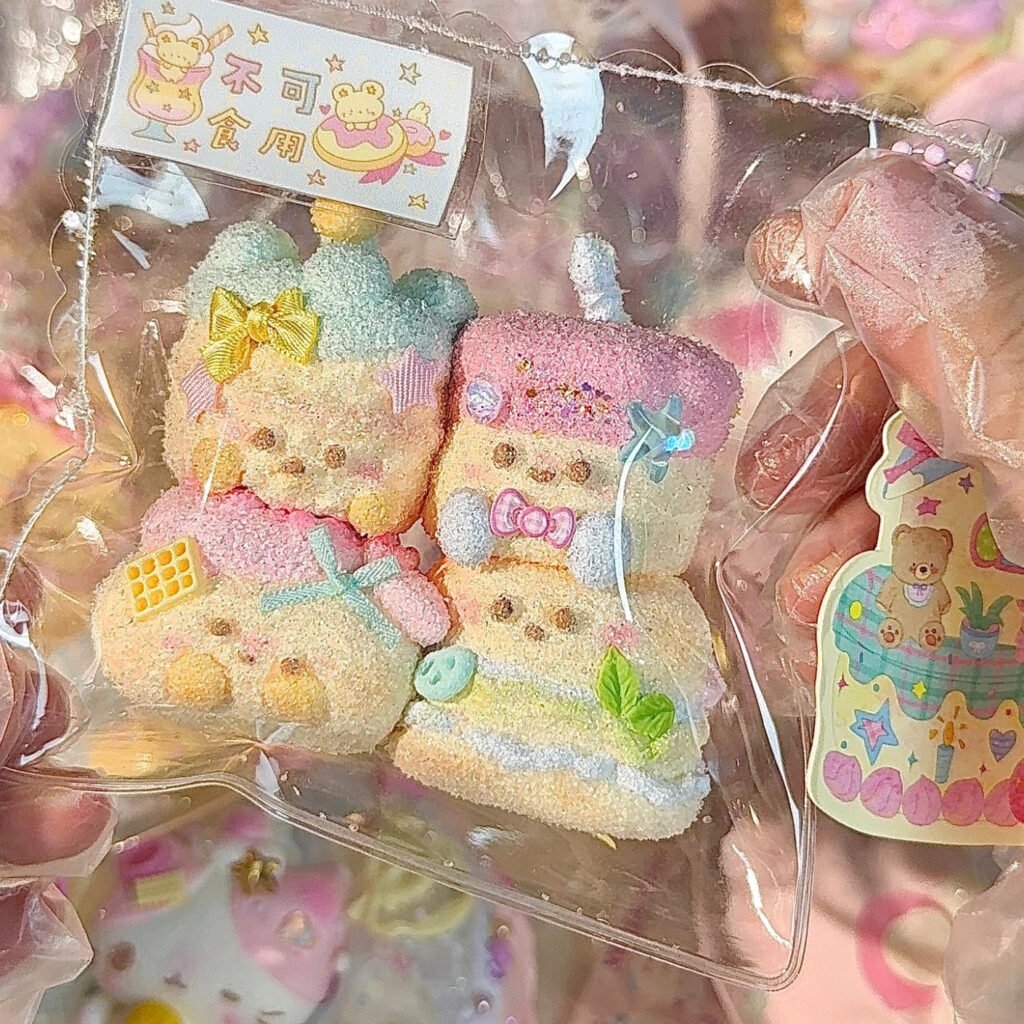 324010 Xiling Studio Dessert Assortment (Flocked Texture Series) / Xiling Studio デザートアソート (フロック触感シリーズ)