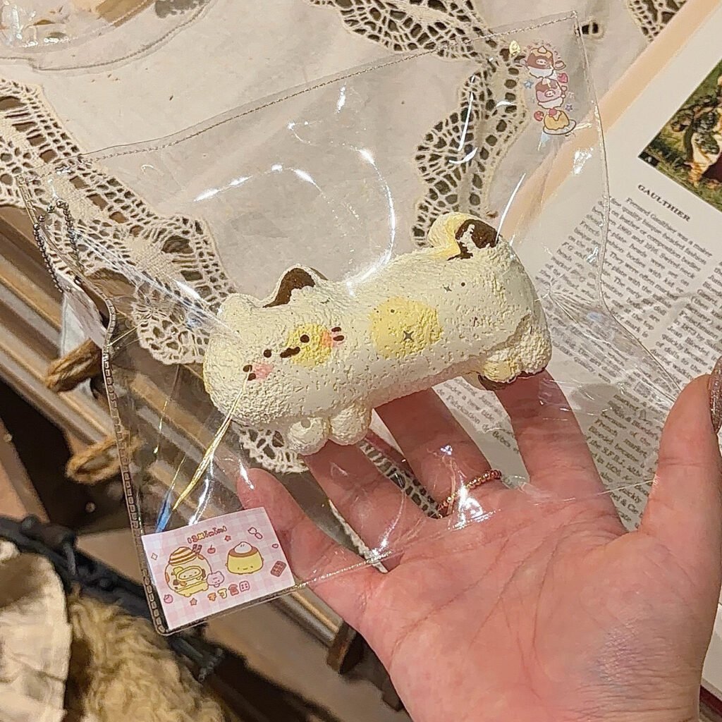 107059 12Xininl Calico Cat Bar (Glutinous Milk Clay Texture Series) / 12Xininl捏捏小店 三毛ねこスティック (もちミルククレイ触感シリーズ)