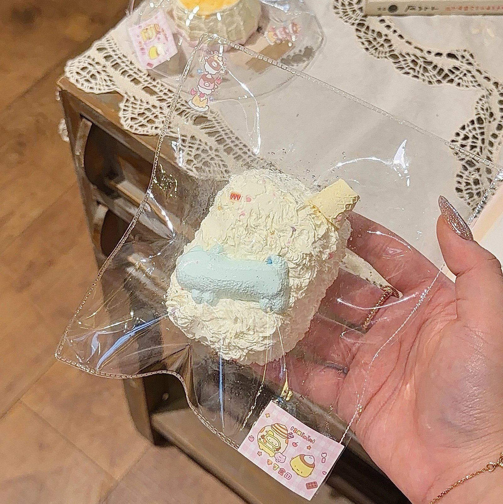 107061 12Xininl Plush Kitten Block (Glutinous Milk Clay Texture Series) / 12Xininl捏捏小店 ふわふわ子ねこブロック (もちミルククレイ触感シリーズ)