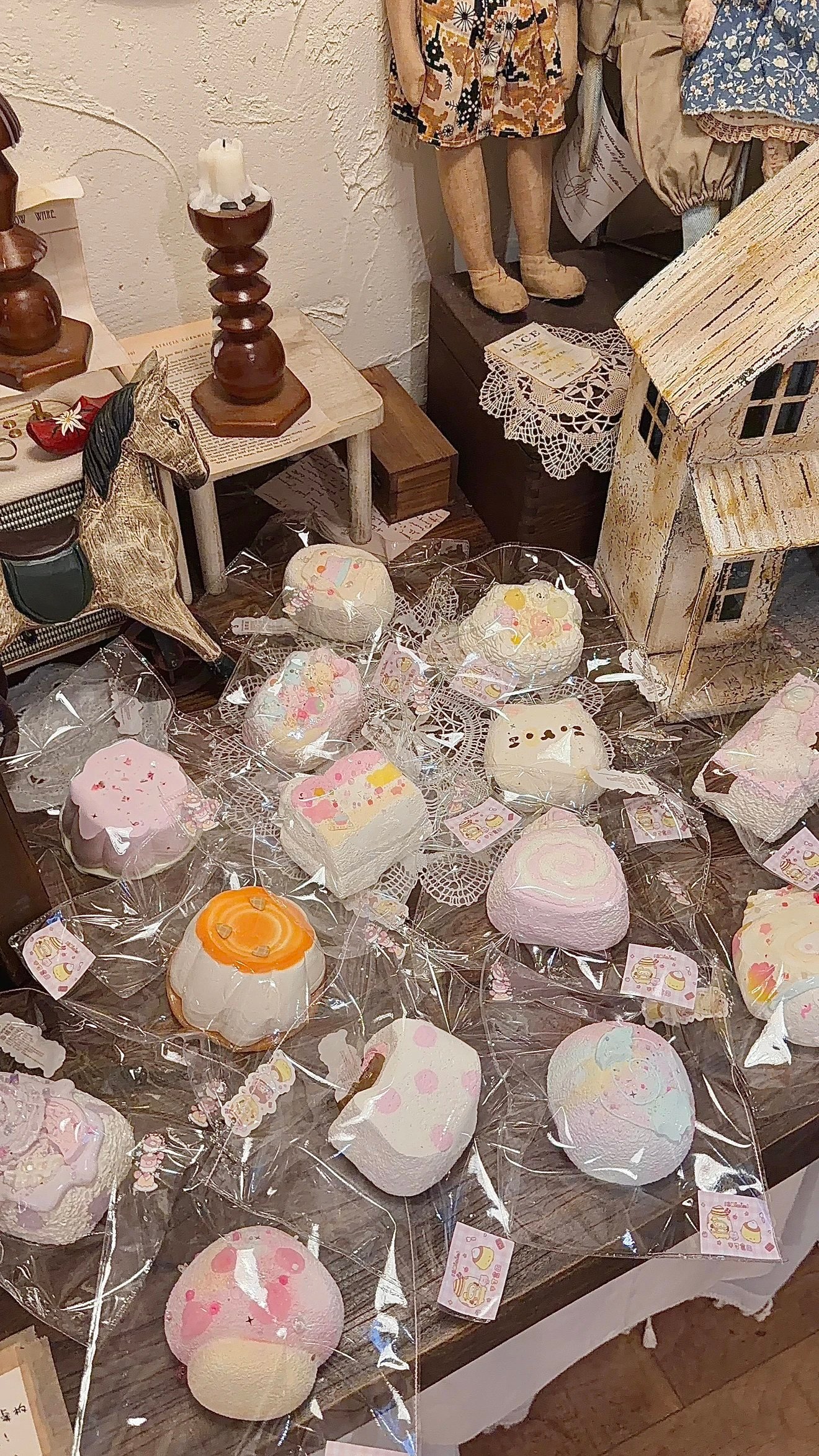 107064 12Xininl Pudding Senbei (Glutinous Milk Clay Texture Series) / 12Xininl捏捏小店 プリンせんべい (もちミルククレイ触感シリーズ)