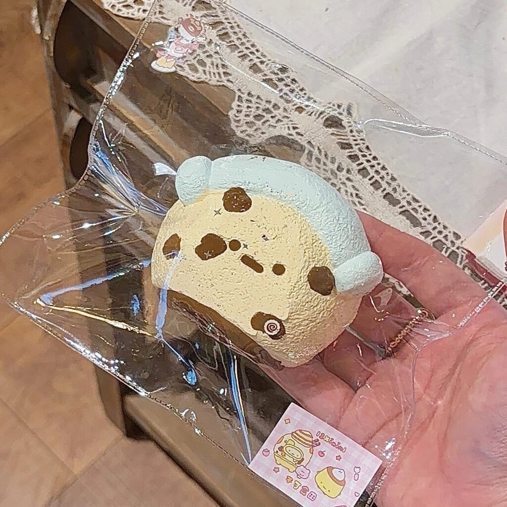 107089 12Xininl Pudding Daifuku (Glutinous Cream Texture Series) / 12Xininl捏捏小店 プリン大福 (もちクリーム触感シリーズ)