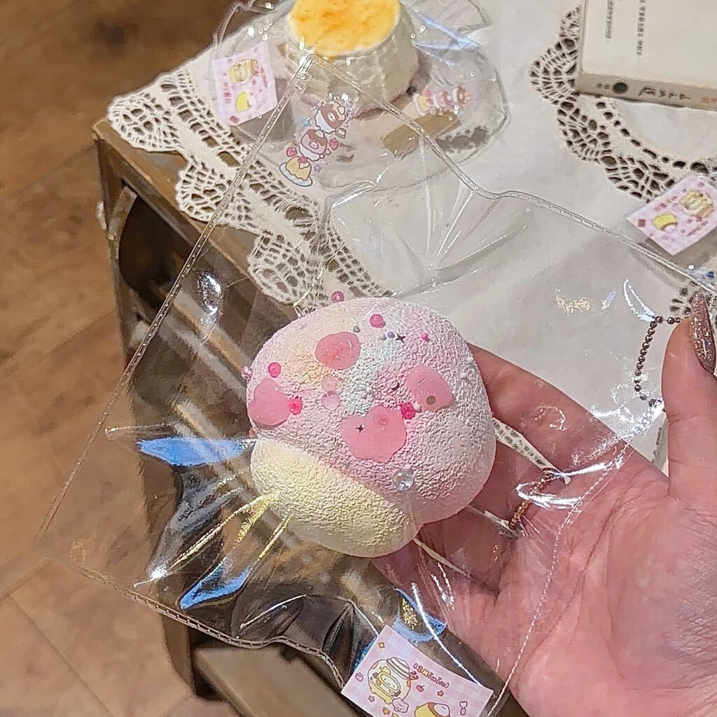 107090 12Xininl Colorful Jelly Mushroom Bun (Glutinous Cream Texture Series) / 12Xininl捏捏小店 カラフルゼリーきのこパン (もちクリーム触感シリーズ)