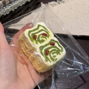 52021 Xiao Lin Jiang Matcha Bread (Coco Pure Clay Texture Series) / 小琳酱捏捏 抹茶面包 (coco纯泥触感系列)