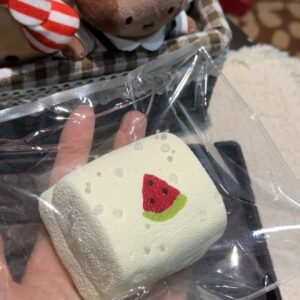 52033 Xiao Lin Jiang Watermelon Double-Layer (Soft Milk Cream Texture Series) / 小琳酱捏捏 西瓜双层 (软乳膏触感系列)