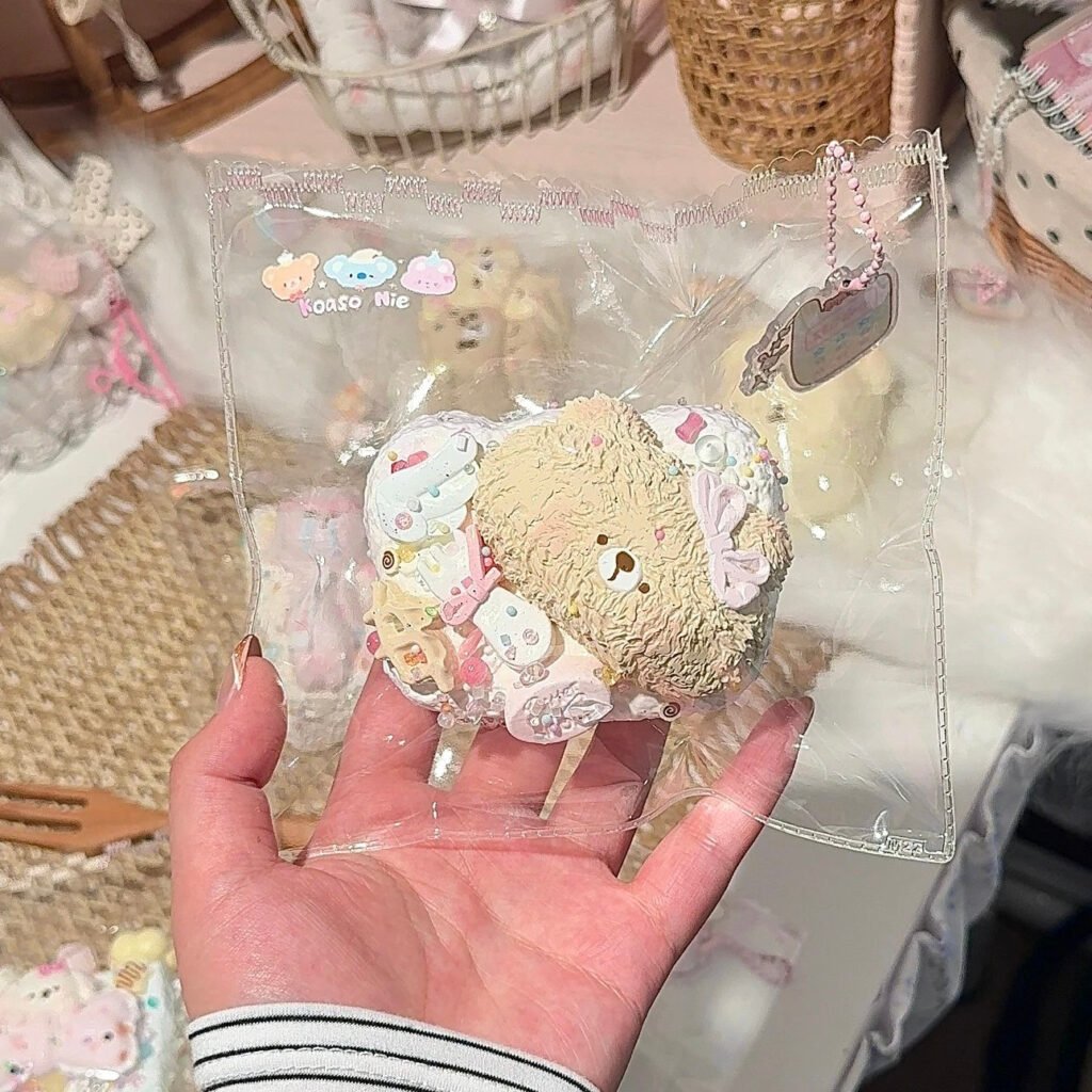 31028 Xiao Masheng Cute Bear Toast Slice / 小麻生捏 かわいいくまトーストスライス