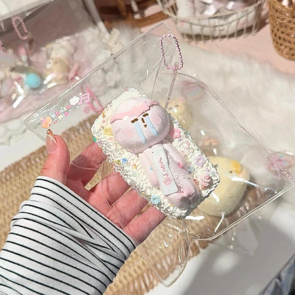 31039 Xiao Masheng Pink Ugly Doll Rice Ball / 小麻生捏 ピンクのぶさかわ人形おにぎり