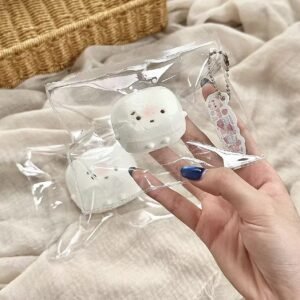 212011 Yike Fishball Squishy Small Milk Tofu (Whipped Cream Clay Texture Series) / 一颗鱼丸的捏捏 小号奶豆腐（绵奶油触感系列）