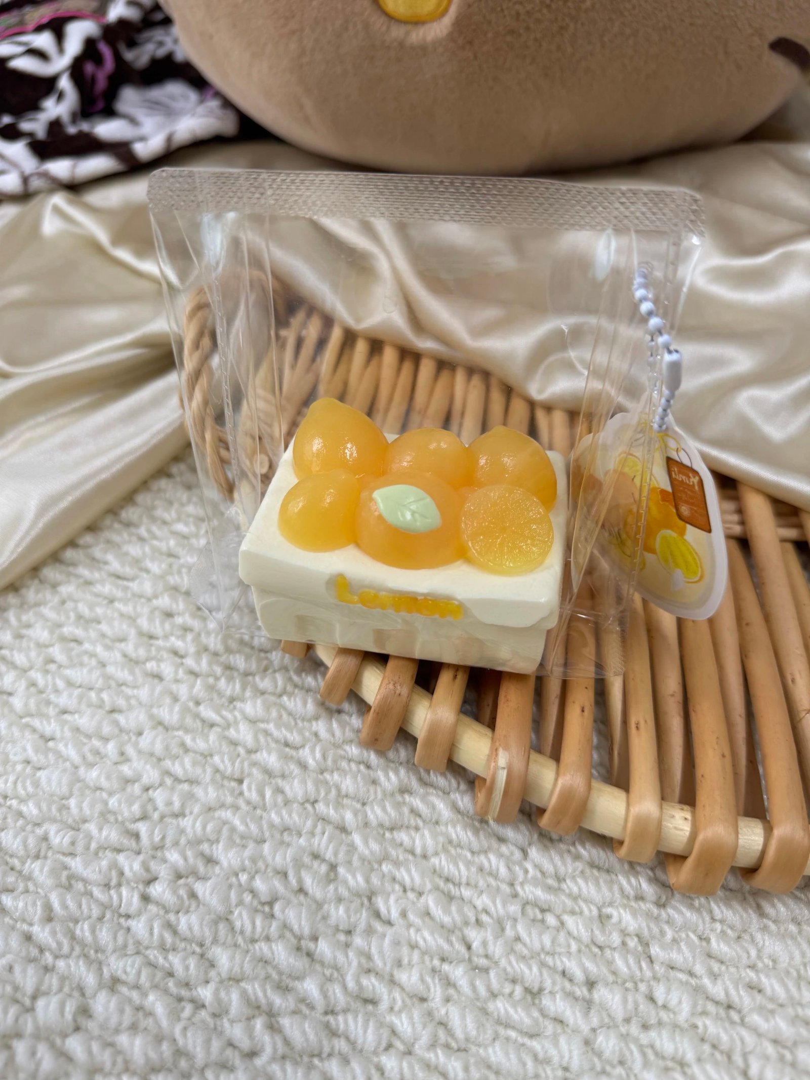 14009 YunLi Yuzu Fruit Basket (Dry Glutinous Rice Clay Texture Series) / YunLi ゆずフルーツバスケット (ドライもち米クレイ触感シリーズ)