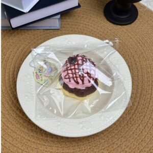 268010 Zhao Zhao Handmade Pink Chocolate Planet (Food-Grade Silicone Texture Series) / 招招手作 粉色巧克力星球 (食品级硅胶触感系列)